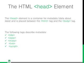 Lecture6 web design and development | PPTX | Web Design and HTML | Internet
