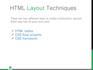 Lecture6 web design and development | PPTX | Web Design and HTML | Internet