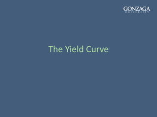 The Yield Curve
 