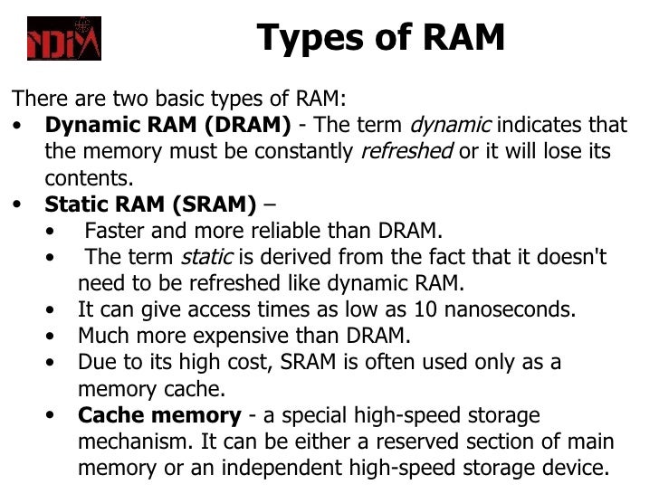 ram types