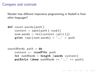 Real World Haskell: Lecture 7 | PDF