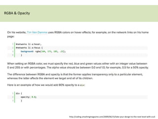 Introduction to CSS3 | PPT