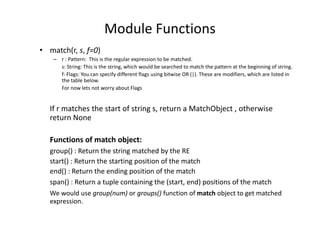 Python - Lecture 7 | PPT