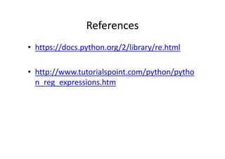 Python - Lecture 7 | PPT