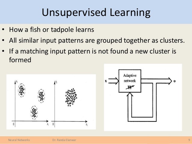 unsupervised learning neural networks
