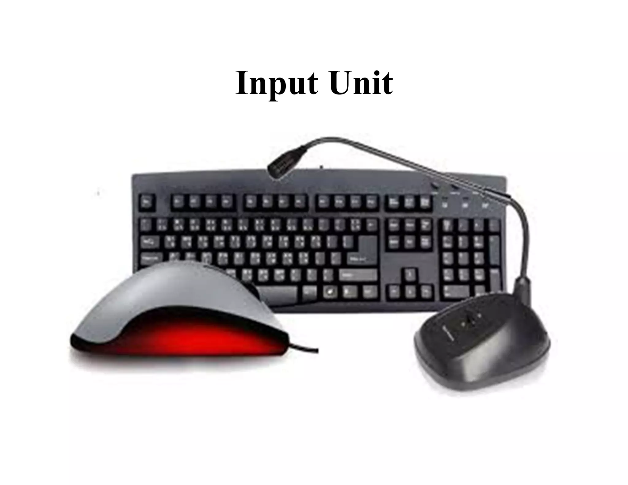 Input Unit
 