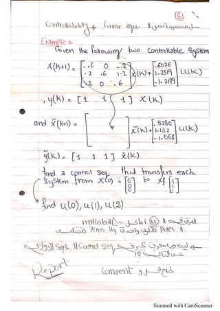 Lecture 7 control | PDF