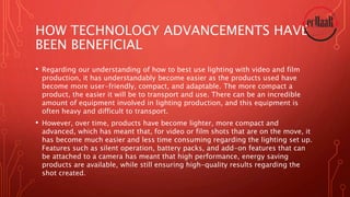 Basic functions of light in film production | Film Academy | PPTX