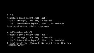 Python Lecture 7 | PPT