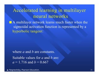 Artificial neural networks: Supervised learning | PPTX