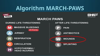 Paws Algorithm L7. Shock. Trauma _ emergency care in Premedical care | PPTX