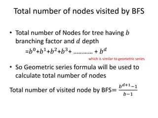 Comprehensive Overview of Search Techniques and BFS Memory Analysis in ...