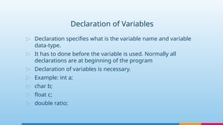 Understanding Signed Arithmetic and Data Types in C Programming | PPTX