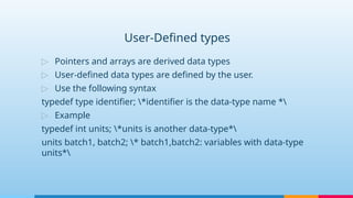Understanding Signed Arithmetic and Data Types in C Programming | PPTX