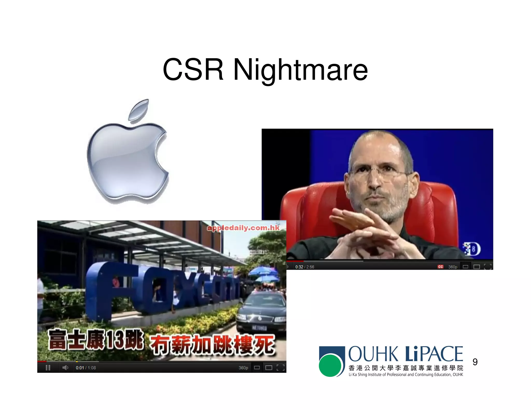 CSR Nightmare




                9
 