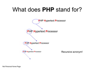 Lecture 7 PHP - Part 1 php web development | PPT