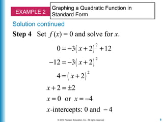 Lecture 7 quadratic equations | PPT