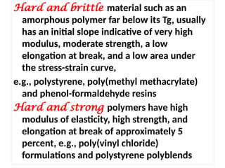 Physical Polymer lecture 7 (1).pptxPhysical polymer, its explanation, method of ...