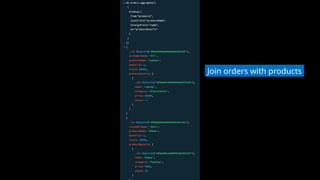 Join orders with products
 