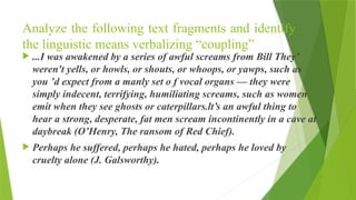 Cognitive Theory of Text: Principles, Foregrounding, and Information ...