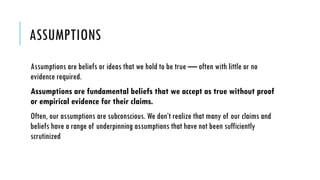 Contextual interpretation (tones, biases, stereotypes, assumptions ...