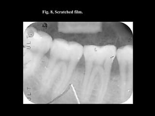 Fig. 8, Scratched film.
 