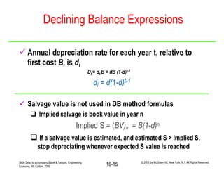 Lecture # 7 depreciation i | PDF