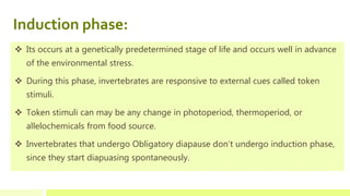 Diapause in aquatic invertebrates | PPTX