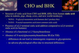 Lecture 7 glycosylation in cell culture | PPTX