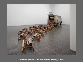 Joseph Beuys,  The Pack (Das Rudel) , 1969 