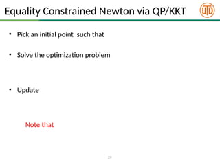 Comprehensive Lecture on Second Order Optimization Methods and Newton's ...
