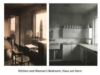 Kitchen and Woman’s Bedroom, Haus am Horn
 