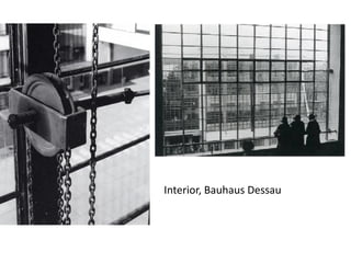 Interior, Bauhaus Dessau
 