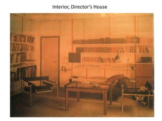 Interior, Director’s House
 