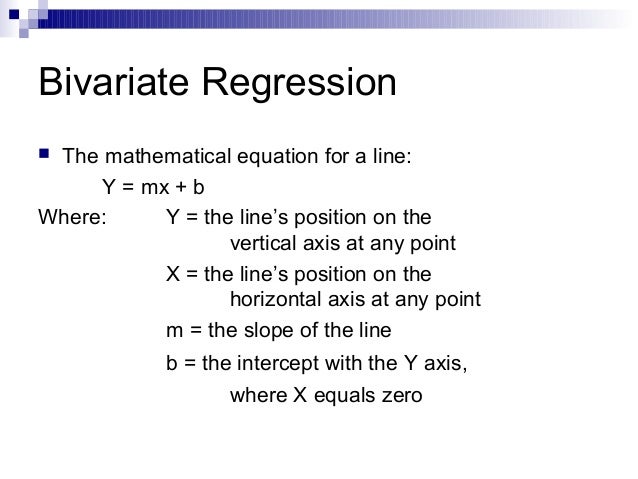 Regression And Correlation