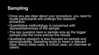 Lecture 7 research methodology in counselling