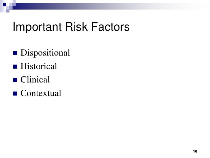 Forensic Psychology Risk Assessment