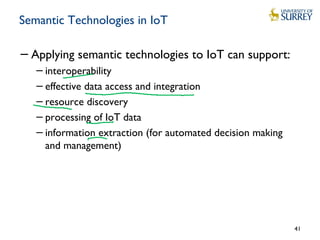Lecture 7: Semantic Technologies and Interoperability