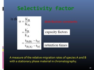 CHM260 - Separations Methods | PPT