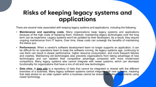 Abstract Legacy System Risk Map Lecture07: Software Construction and development.pdf