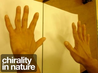 chirality in nature




chirality
in nature
 