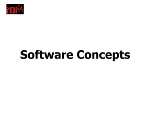 Software Concepts
 