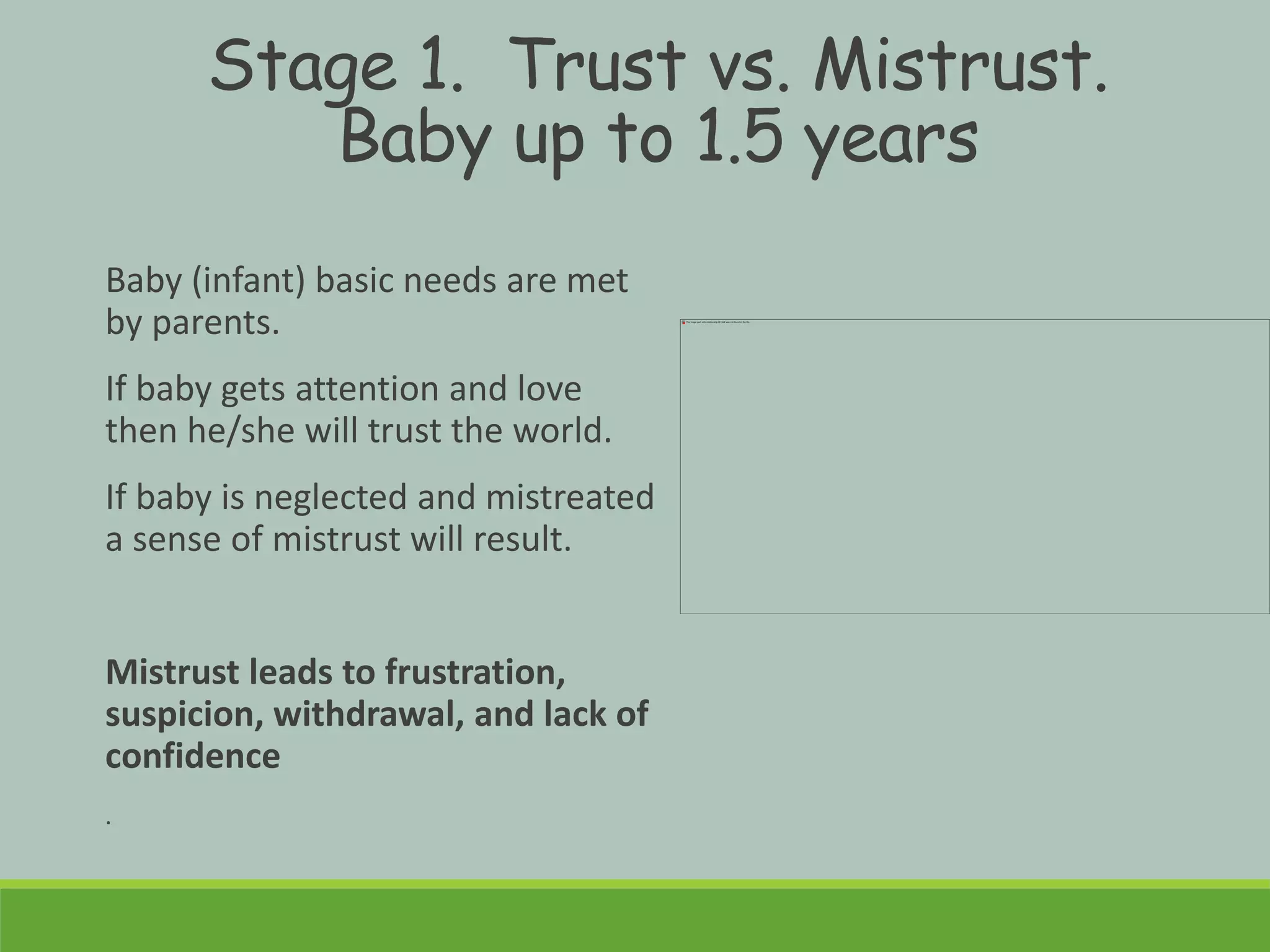 Lecture 8: Psychosocial development, erikson theory, 8 stages ...
