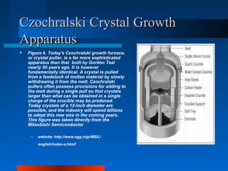 Lecture8.0 silicon crystal growth | PPT