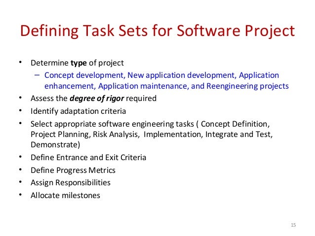 Software Engineering Project Scheduling