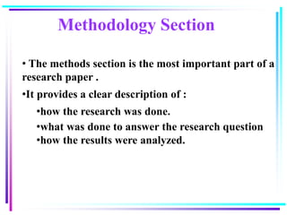 Method Section Powerpoint Lecture 8.ppt