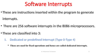 8086 interrupts in assembly language‏‏ lecture8.pptx