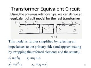 Lecture_8 transformer per unit analysis in power system | PPT