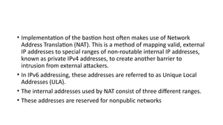 Internal Routable Address Ranges Comprehensive Overview of Firewall Technologies and Architectures in ...