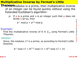 Fundamentals of Number Theory: Integers, Divisibility, and Algorithms | PDF